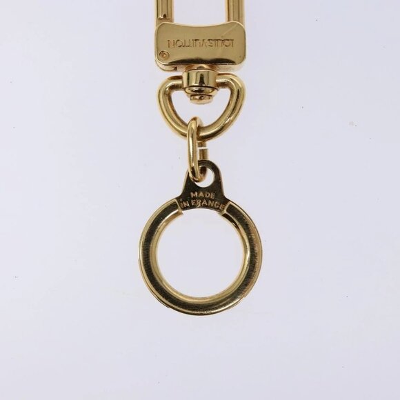 LOUIS VUITTON Anneau Cles Key Holder metal Gold Tone - Picture 7 of 12